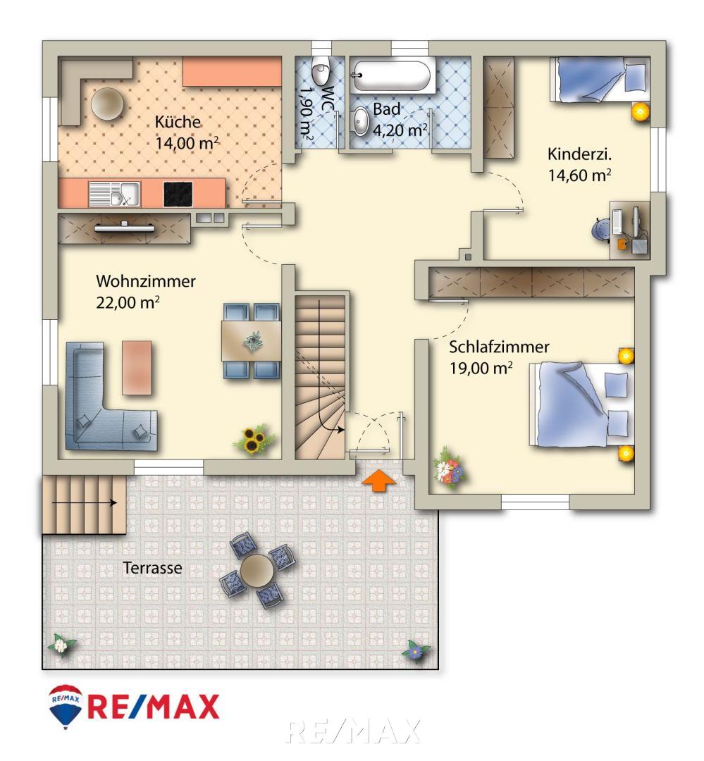 Einfamilienhaus zum Kauf 349.000 € 4 Zimmer 91 m²<br/>Wohnfläche 1.156 m²<br/>Grundstück Kalsdorf bei Graz 8401