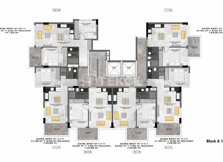 Wohnung zum Kauf 266.000 € 100 m² Alanya