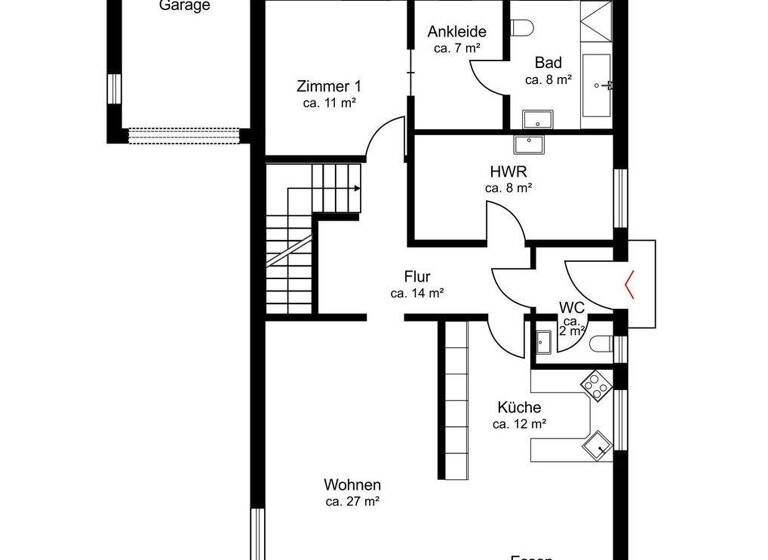 Haus zum Kauf 598.000 € 2,5 Zimmer 100 m² 340 m² Grundstück Bergedorf Hamburg 21029