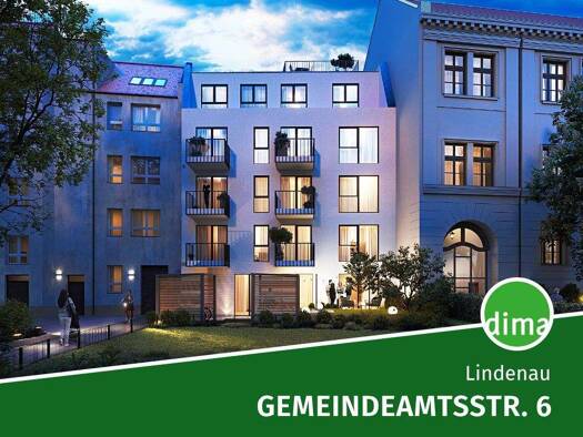 Wohnung zur Miete - Erstbezug 700 € 2 Zimmer 44,4 m² 3. Geschoss frei ab 15.01.2026 Gemeindeamtsstraße 6 Altlindenau Leipzig 04177