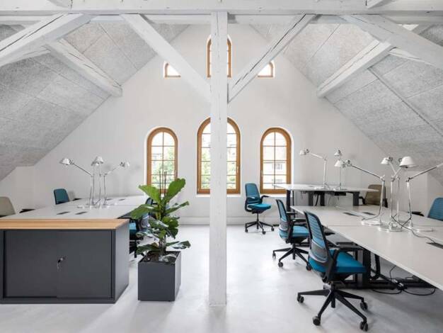 Bürofläche zur Miete provisionsfrei 48 m² Bürofläche teilbar ab 14 m² Roonstrasse 23a Südweststadt Karlsruhe 76137