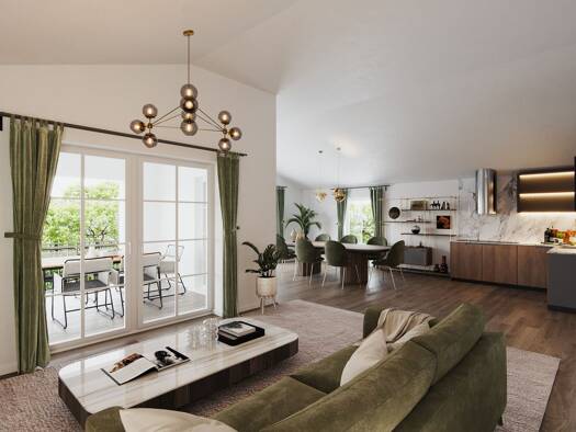 Penthouse zum Kauf provisionsfrei 429.000 € 2 Zimmer 61,2 m² Kumpfmühl-Ziegetsdorf-Neuprüll Regensburg / Ziegetsdorf 93051