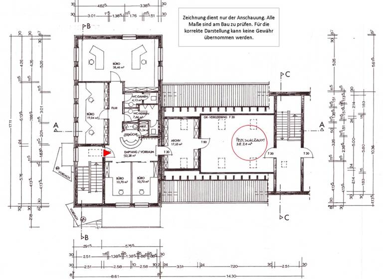 Bürofläche zur Miete 8 € 170,2 m² Bürofläche teilbar ab 170,2 m² Waldering Stephanskirchen 83071