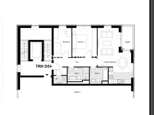 Wohnung zur Miete Tauschwohnung 1.970 € 3 Zimmer 80 m² 6. Geschoss Ottensen Altona 22763