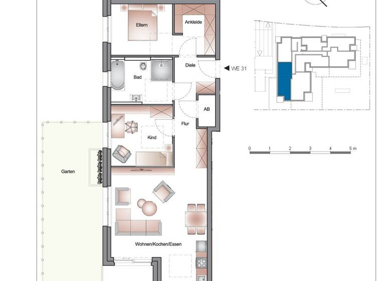 Wohnung zum Kauf - Erstbezug provisionsfrei 413.000 € 3,5 Zimmer 81 m² EG Lorestraße   Haus 2 WE 31 10 Dinkelsbühl 91550