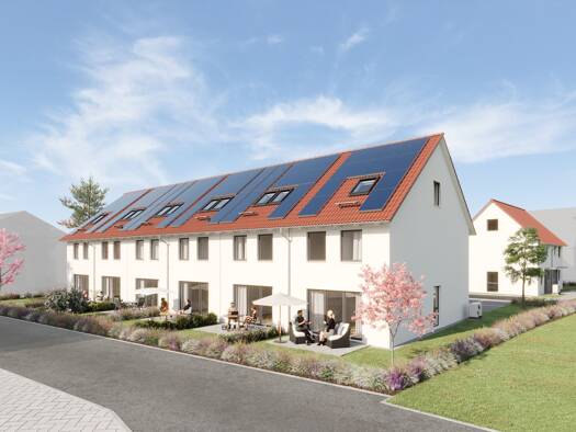 Reihenendhaus zum Kauf - Erstbezug provisionsfrei 582.500 € 5 Zimmer 127,3 m² 230 m² Grundstück Reilsheim Bammental 69245