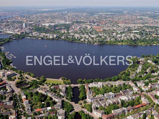 Villa zum Kauf 9.500.000 € 17 Zimmer 942 m² 1.263 m² Grundstück Uhlenhorst Hamburg 22085