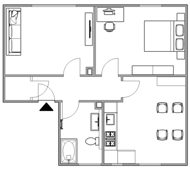 Wohnung zur Miete 1.495 € 2 Zimmer 65 m² 1. Geschoss frei ab 01.02.2025 Unterföhring 85774