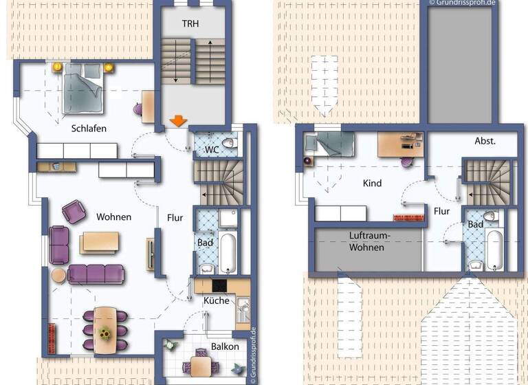 Maisonette zum Kauf 189.000 € 3,5 Zimmer 91 m² Gammertingen 72501