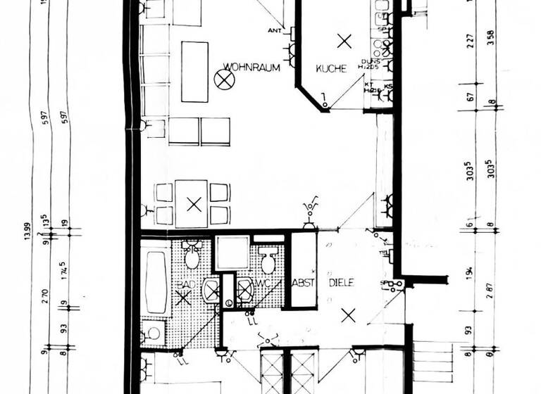 Wohnung zum Kauf 365.000 € 3 Zimmer 81 m² 2. Geschoss Lövenich Köln 50859