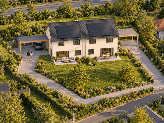 Doppelhaushälfte zum Kauf - Erstbezug provisionsfrei 725.000 € 5 Zimmer 130 m² 804 m² Grundstück frei ab sofort Gustav-Reich-Straße 15 Ringschnait Biberach an der Riß 88400