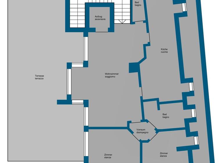 Wohnung zum Kauf 1.250.000 € 4 Zimmer 200 m² frei ab sofort Meran