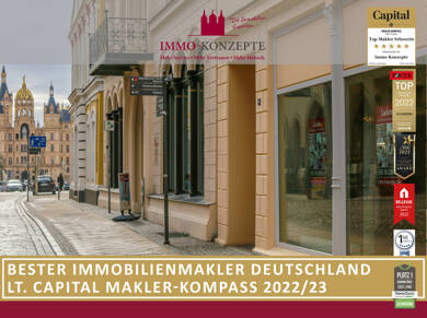 Wohnung zur Miete 700 € 2 Zimmer 70 m² Dachgeschoss Schlossstraße 14 Schelfwerder Schwerin 19055