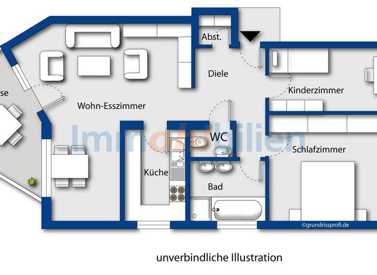 Wohnung zum Kauf 255.000 € 3,5 Zimmer 74,3 m² Riederich 72585