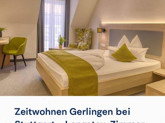 Studio zur Miete Wohnen auf Zeit 690 € 1 Zimmer 21 m² frei ab 12.05.2026 Kronengasse 0 Gerlingen 70839