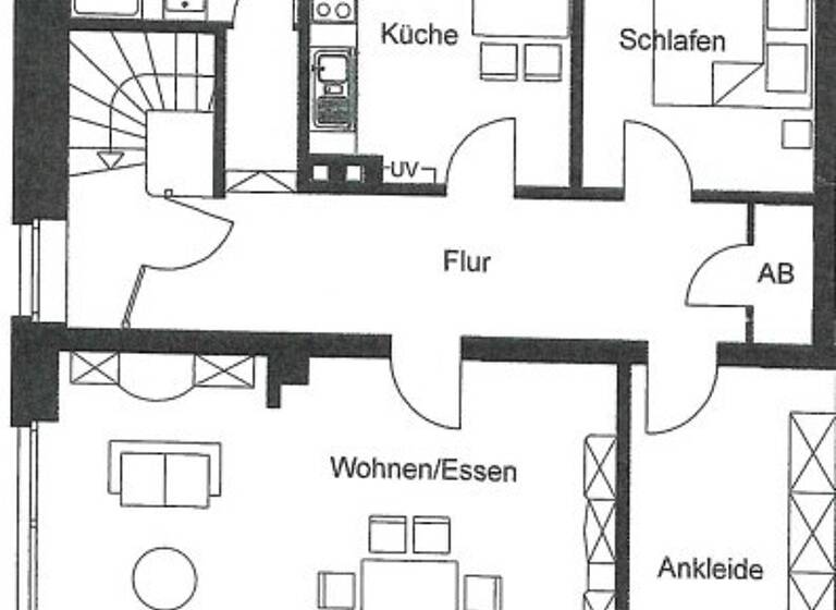 Wohnung zur Miete 889 € 3 Zimmer 88,9 m² Stadt Ibbenbüren 49477