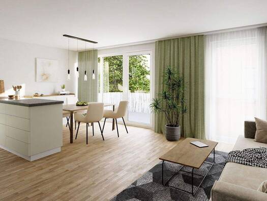 Wohnung zum Kauf - Neubau provisionsfrei 277.000 € 2 Zimmer 48,8 m² 2. Geschoss Goethestraße 32 Stockach 78333