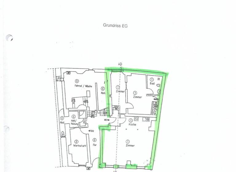 Loft zur Miete 1.600 € 2,5 Zimmer 82 m² Geschoss EG/5 frei ab sofort Innenstadt Augsburg 86150