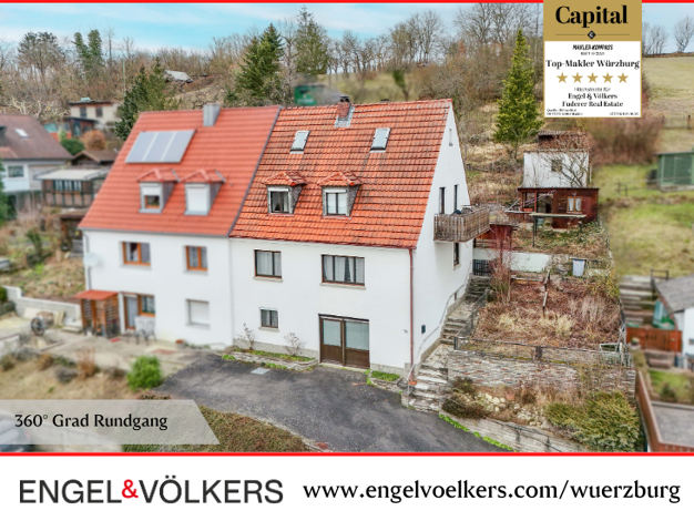 Reihenmittelhaus zum Kauf 280.000 € 4 Zimmer 100 m² 1.620 m² Grundstück Reichenberg 97234