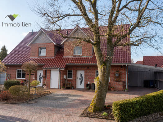 Doppelhaushälfte zum Kauf 319.000 € 4 Zimmer 110 m² 450 m² Grundstück Holtgast 26427