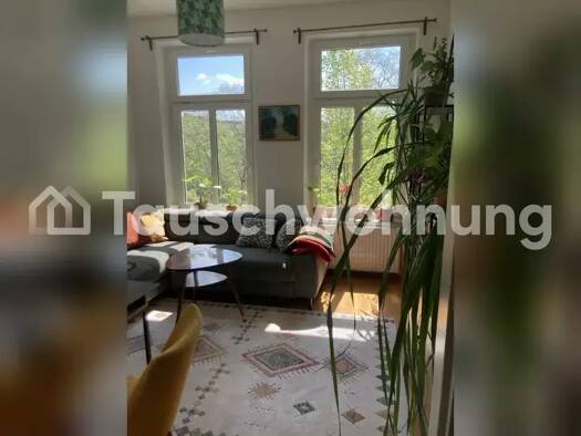 Wohnung zur Miete Tauschwohnung 750 € 3 Zimmer 98 m² 2. Geschoss Connewitz Leipzig 04277