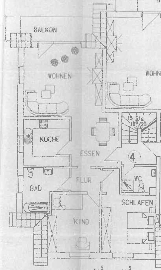 Wohnung zur Miete 750 € 4 Zimmer 109 m²<br/>Wohnfläche 01.04.2025<br/>Verfügbarkeit Ennigloh Bünde 32257