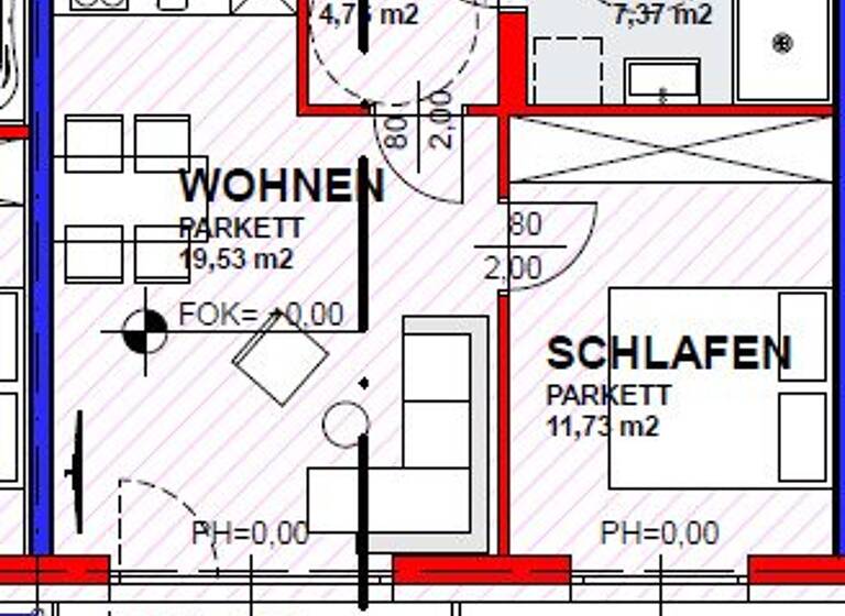 Wohnung zum Kauf 212.750 € 2 Zimmer 46,3 m² EG Thalheim bei Wels 4600