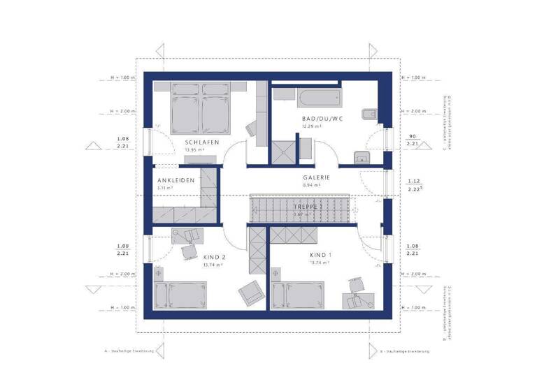 Haus zum Kauf 488.157 € 5 Zimmer 145 m² 716 m² Grundstück Rehau 95111