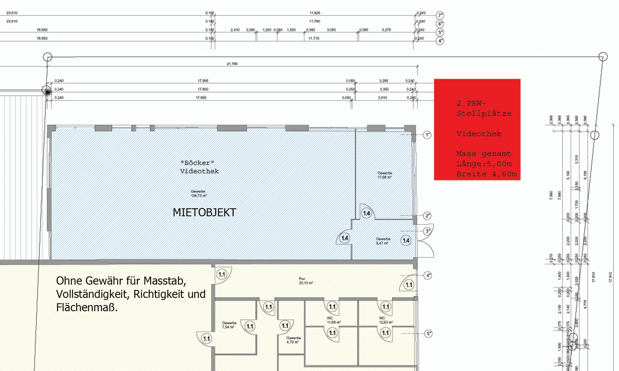 Verkaufsfläche zur Miete provisionsfrei 1.500 € 160,3 m²<br/>Verkaufsfläche Zähringerplatz 32 Petershausen-Ost Konstanz 78464