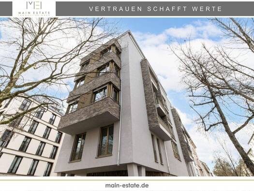 Wohnung zum Kauf - Erstbezug provisionsfrei 454.900 € 2 Zimmer 37,8 m² 4. Geschoss Nordend-Ost Frankfurt am Main 60316