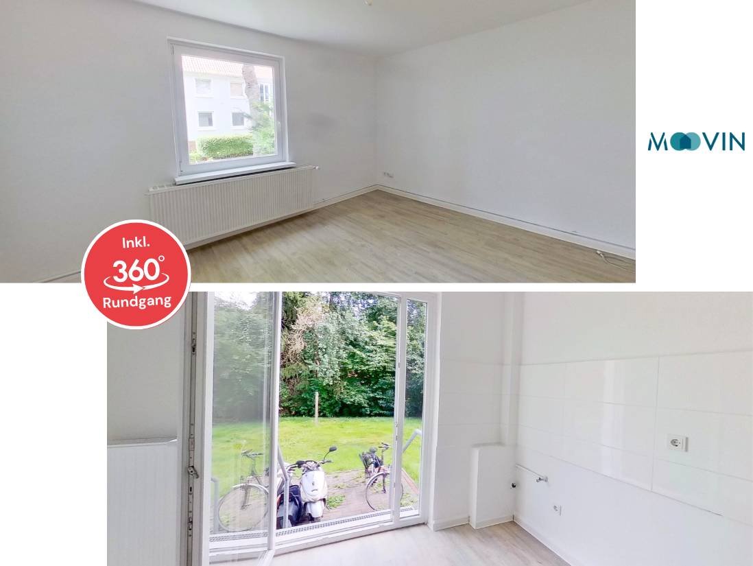 Wohnung zur Miete 329 € 3 Zimmer 53,7 m²<br/>Wohnfläche EG<br/>Geschoss ab sofort<br/>Verfügbarkeit Wangeroogestraße 3 Einswarden Nordenham 26954