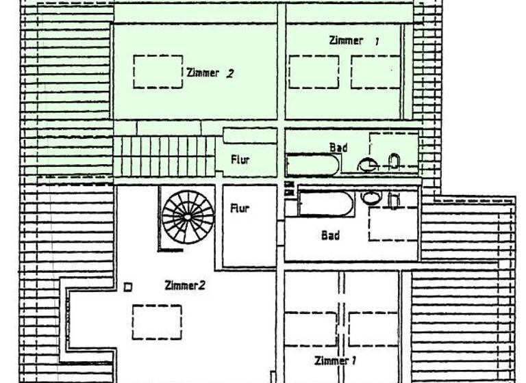 Maisonette zur Miete 536 € 4 Zimmer 107,2 m² 3. Geschoss frei ab sofort Greiz 07973