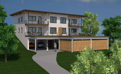 Wohnung zum Kauf provisionsfrei 349.000 € 3 Zimmer 77,1 m² 1. Geschoss Drachselsried Drachselsried 94256