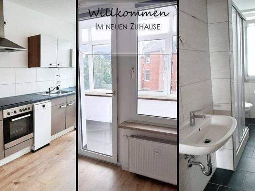 Wohnung zur Miete 320 € 2 Zimmer 57 m² 4. Geschoss frei ab sofort Reißiger Straße 33 Stadtmitte Plauen 08525