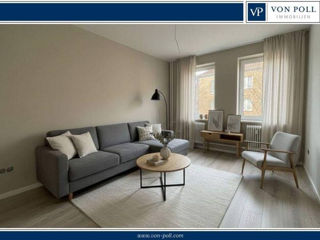 Wohnung zur Miete 752 € 2 Zimmer 47 m² 2. Geschoss Gaarden-Ost Kiel 24143