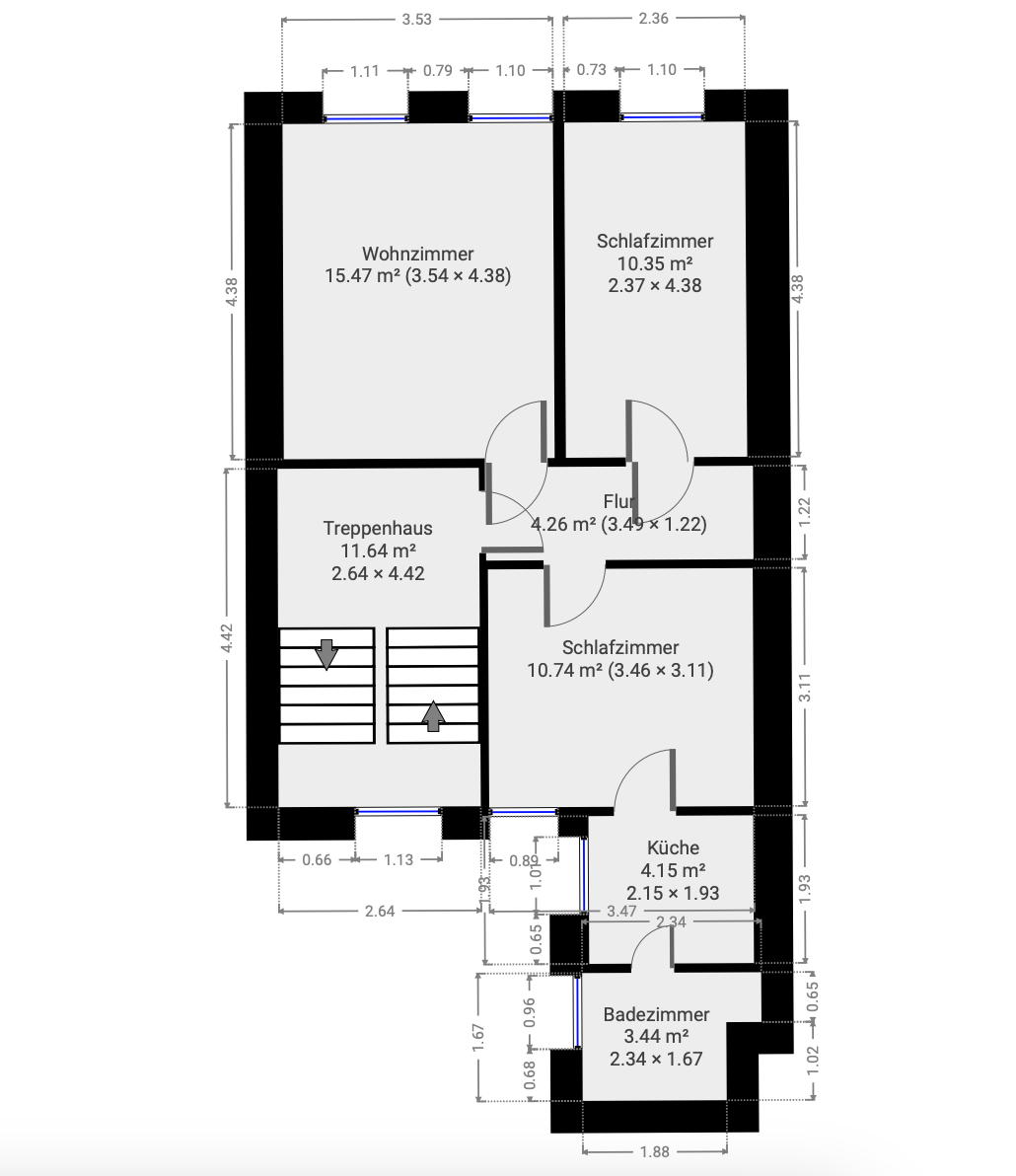 Wohnung zur Miete 420 € 3 Zimmer 49 m²<br/>Wohnfläche ab sofort<br/>Verfügbarkeit Heinrich-Zille-Straße 14A Bernburg Bernburg (Saale) 06406