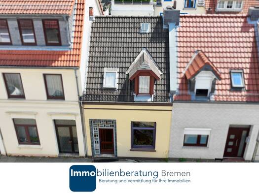 Reihenmittelhaus zum Kauf 135.000 € 3 Zimmer 68 m² 78 m² Grundstück Westend West 28217