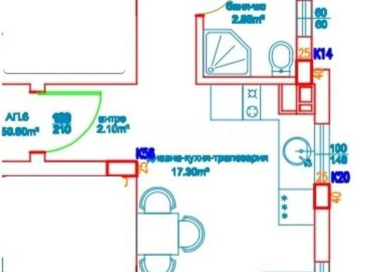 Studio zum Kauf 98.073 € 2 Zimmer 57,7 m² Burgas