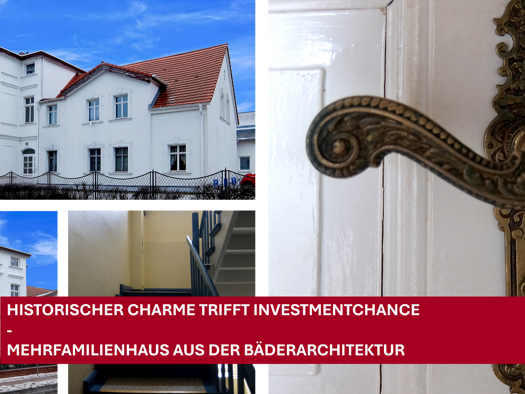 Mehrfamilienhaus zum Kauf als Kapitalanlage geeignet 549.000 € 1 Zimmer 373 m² 400 m² Grundstück Seebad Ahlbeck Heringsdorf 17419
