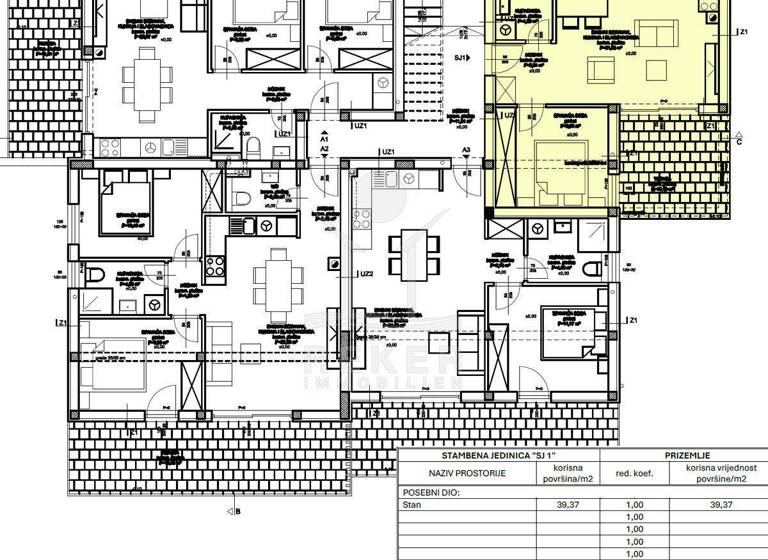 Wohnung zum Kauf - Erstbezug 205.000 € 2 Zimmer 49,5 m² EG Vodice