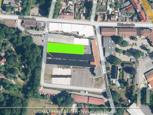 Ladenfläche zur Miete 1.500 € 2 Zimmer 1.125 m² Verkaufsfläche Rhinstraße 1 Rheinsberg 16831