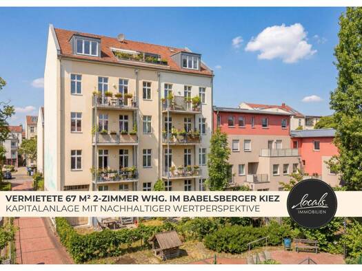 Wohnung zum Kauf 275.000 € 2 Zimmer 66,9 m² 2. Geschoss Babelsberg Nord Potsdam 14482