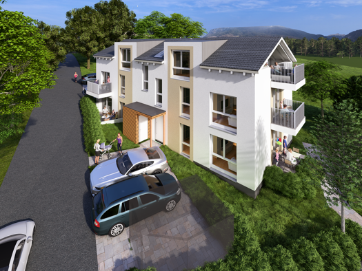 Wohnung zum Kauf provisionsfrei 579.555 € 4 Zimmer 109,4 m² Dachgeschoss frei ab sofort Kiefernweg 2 Ortsgebiet Sinzheim 76547