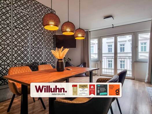 Studio zur Miete 675 € 1 Zimmer 50 m² 2. Geschoss Schenkendorfstraße 45A Südvorstadt Leipzig 04275