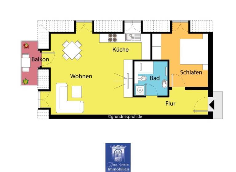 Wohnung zur Miete 600 € 2 Zimmer 55,8 m² frei ab 01.05.2026 Pirna 01796