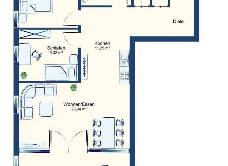 Wohnung zum Kauf 350.000 € 3 Zimmer 75,3 m² EG Bergstraße 40 Dornbirn 6850
