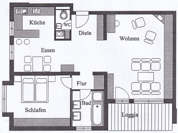 Wohnung zum Kauf 59.000 € 3 Zimmer 82,4 m²<br/>Wohnfläche 2.<br/>Geschoss ab sofort<br/>Verfügbarkeit Auerbach Auerbach 08209