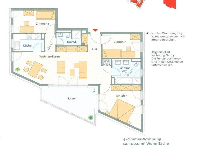 Studio zum Kauf 780.000 € 4 Zimmer 100 m² 5. Geschoss frei ab 01.03.2026 Melli-Beese-Straße 14 Bockenheim Frankfurt am Main 60486