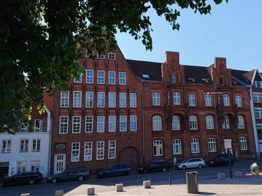 Wohnung zur Miete 1.121 € 3 Zimmer 81 m² 1. Geschoss frei ab 01.10.2025 An der Untertrave 54 Innenstadt Lübeck 23552