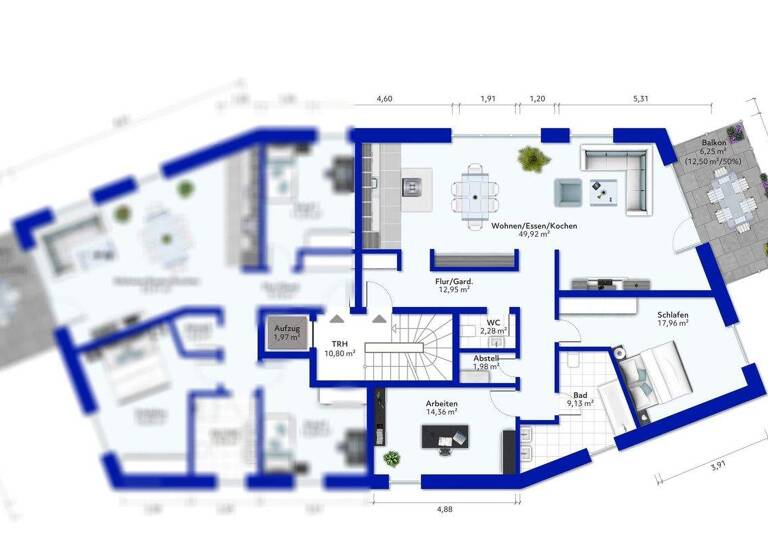 Wohnung zum Kauf - Erstbezug provisionsfrei 534.000 € 3 Zimmer 114,8 m² Wernigerode 38855